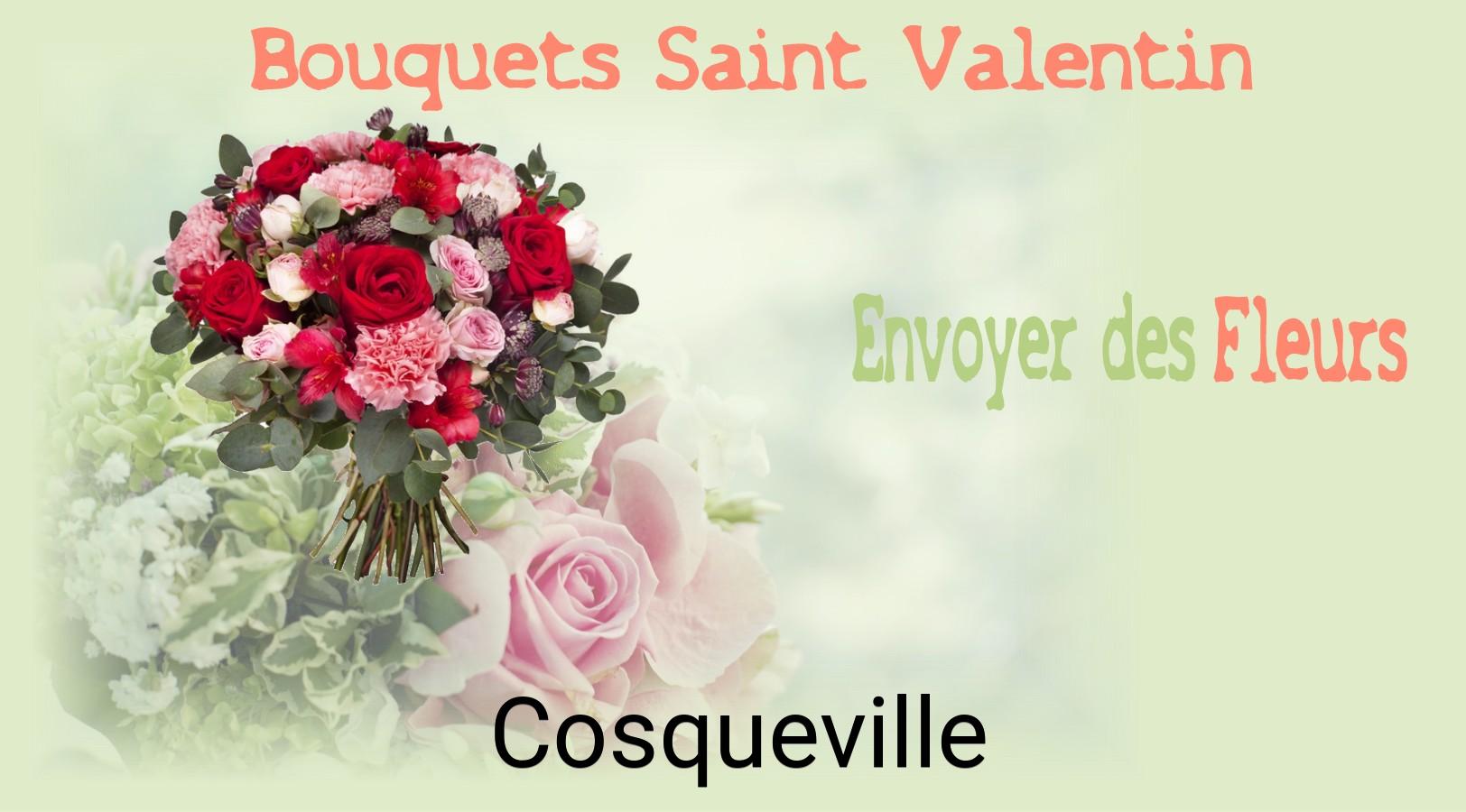 Roses de Saint-Valentin livrées à Cosqueville